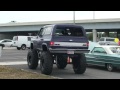 big redneck lifted up chevy k5 blazer in florida