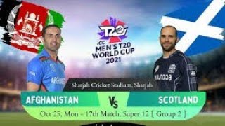 t20 world cup 2021|afghanistan vs scotland match prediction|