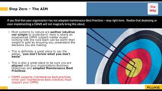 Best Practices Webinar: CMMS — 10 Key Steps Methodology
