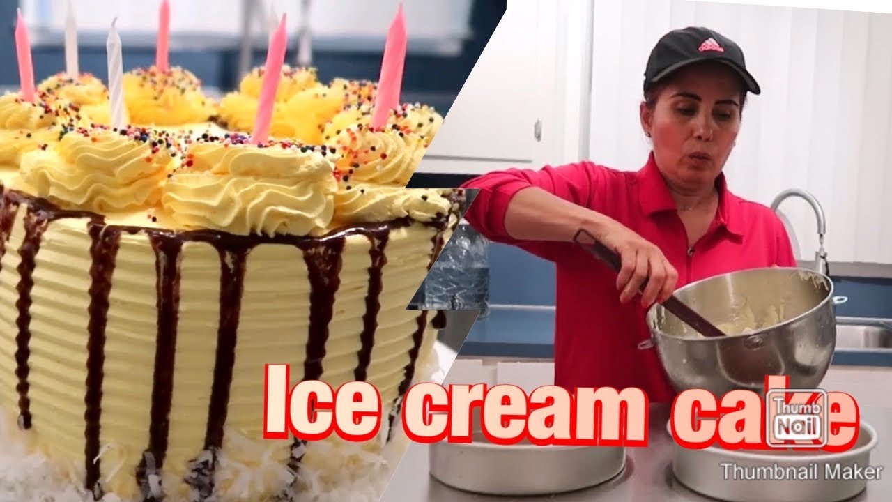 Ice Cream Marble Cake Youtube