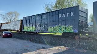 Loading coal at the Gibson County Coal loop and several Princeton Indiana trains