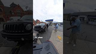 Repo'ed his friend Jeep 😬 tap link and watch full video #repo #towlife #tow #goat  🐐