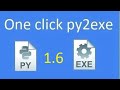 Convert py to exe with one click FREE