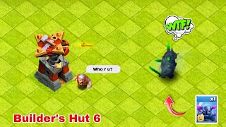 Builder Hut Level 6 attack Every Troops! - Clash of Clans