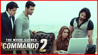 Vidyut Chases The Briefcase | Commando 2 | Movie Scenes | Deven Bhojani | Vidyut Jammwal |Esha Gupta