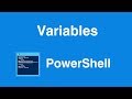 Windows Powershell Variables