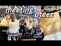 MEETING ATEEZ | grammy museum & hello82 fansign atiny vlog *my experience, how I won*