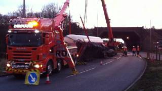 Crouch Recovery at Catthorpe Interchange 30th January 2012