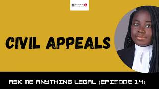 Civil Appeals | Ask Me Anything Legal Ep. 14 | Bar Talk with Ola