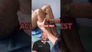 Quick DIY ACL Tear Test 🦵 Try at Home! #shorts