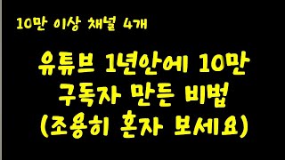 유튜브 떡상하는 방법(썸네일, 제목, 돈 버는 방법) - 1.25배속 추천