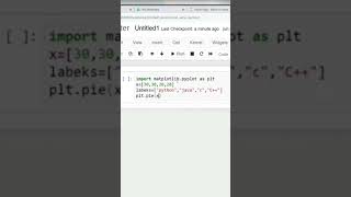 Save it & try it :- How to Draw pie chart with python.