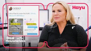 Heather is mad at Lisa for tweeting her dad's obituary | Season 3 | Real Housewives of Salt LakeCity