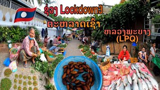 ຕະຫລາດເຊົ້າຫລວງພະບາງຊ່ວງລ໋ອກດາວ3/ตลาดเช้าหลวงพระบางช่วงล๋อกดาว3/Morning market in LPQ due lockdown3