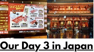 Day 3 of our day trip in Japan (Vlog) Yakiniku and Shrines!!!