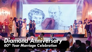 60th Anniversary Diamond Themed Wedding 60周年钻石婚