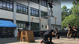 Sapporo Parkour Krew 2019北大祭パフォーマンス第一部1曲目