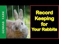 RABBIT FARMING: Record keeping in Rabbit