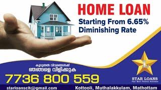 #kachodam#homeloan home loan  Car loanso Use carloan Puchaseloan starting from 6.65% diminishing