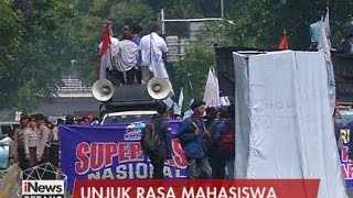 Mahasiswa Bersama Buruh Berdemo Teriakan 7 Tuntutan Untuk Pemerintahan Jokowi - iNews Petang 22/05