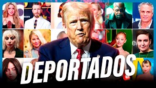 ¡PELIGRO! Actores que serán DEPORTADOS de Estados Unidos con Donald Trump 😱