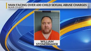 Hollidaysburg man accused of repeated sexual abuse of girl faces over 600 charges