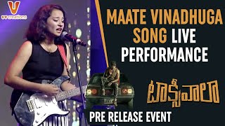 Maate Vinadhuga Song Live Performance | Taxiwaala Pre Release Event | Allu Arjun | Vijay Deverakonda