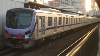 EF210-325+東京メトロ18000系18107F 日立製作所笠戸事業所出場甲種輸送 高槻通過