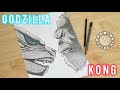 How to draw Godzilla x Kong: The new Empire