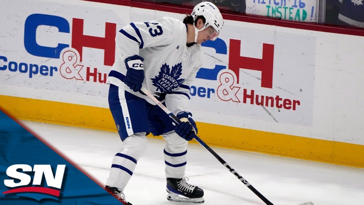 What To Make Of Matthew Knies' Debut With The Maple Leafs | Kyper And ...