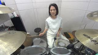 【嘉義爵士鼓教學】#吳侞芸            何等感謝耶穌     Drum Cover  莊漢章打擊工作室