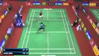 QF   2015 Indian Masters GPG   Sai Praneeth B  vs Viktor Axelsen