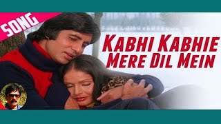 Kabhi Kabhi Mere Dil Mein | Kabhi Kabhie |Cover by Mohammed Ashraf|Amitabh Bachchan |Rakhee | Mukesh