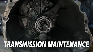 20. Manual Transmission Maintenance - RB25DET 240SX BUILD