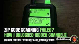 The Uniden SDS100 Zip Code Feature Is NOT Showing You Everything!