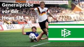 Deutschland v. Jugoslawien (1:1) - Der durchwachsene Härtetest vor der EM 1988 (04.06.1988)