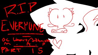 R.I.P Everyone {Oc Silhouette/Lineart Map} .:Part 15:.