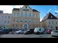 attractive afternoon walk in st. pölten in 4k uhd 60 fps