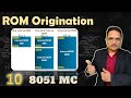 ROM Organization of Microcontroller 8051 | ROM Structure | 8051 Memory Organization