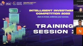 Intelligent Investment Competition 2022 - Training Session 1: Technical Analysis - Mr. Kien Tran