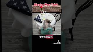 The missing man table. #memorialday #military #ultimatesacrifice #army #neverforget #military