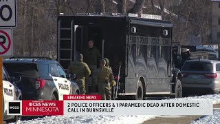 2 police officers, 1 paramedic killed in Burnsville, Minnesota, source says