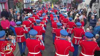 Portadown Defenders FB @ Dunloy Accordion Band Parade 2024