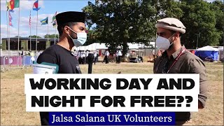 Jalsa Salana UK 2022 Day 1: Volunteers Working Day and Night