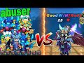 GOODVIN PRO VS ABUSERS NOOB in blockman go bed wars FUNNY MOMENTS