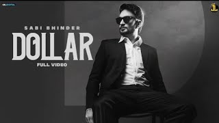Dollar - Sabi Bhinder | New Punjabi song 2020 | Latest Punjabi Song 2020