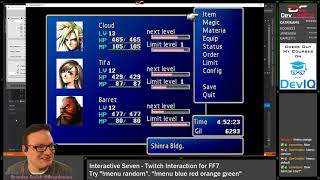 Fun with Menu Colors in Final Fantasy 7 (Rainbow Mode) - Ep 206