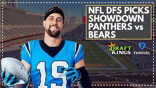 NFL DFS Picks for Thursday Night Showdown, Panthers vs Bears: FanDuel & DraftKings Lineup Advice