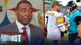 Cris Carter lists 3 takeaways from the Steelers win over the Jaguars | NFL | FIRST THINGS FIRST