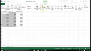 Density Lab using Excel